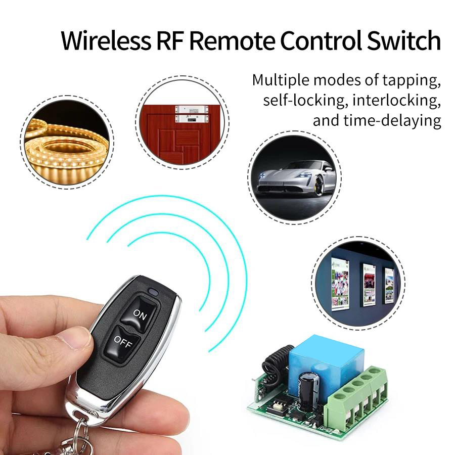 وحدة تحكم عن بعد لاسلكية تعمل  - مراجعة 433Mhz Receiver Module وسعره