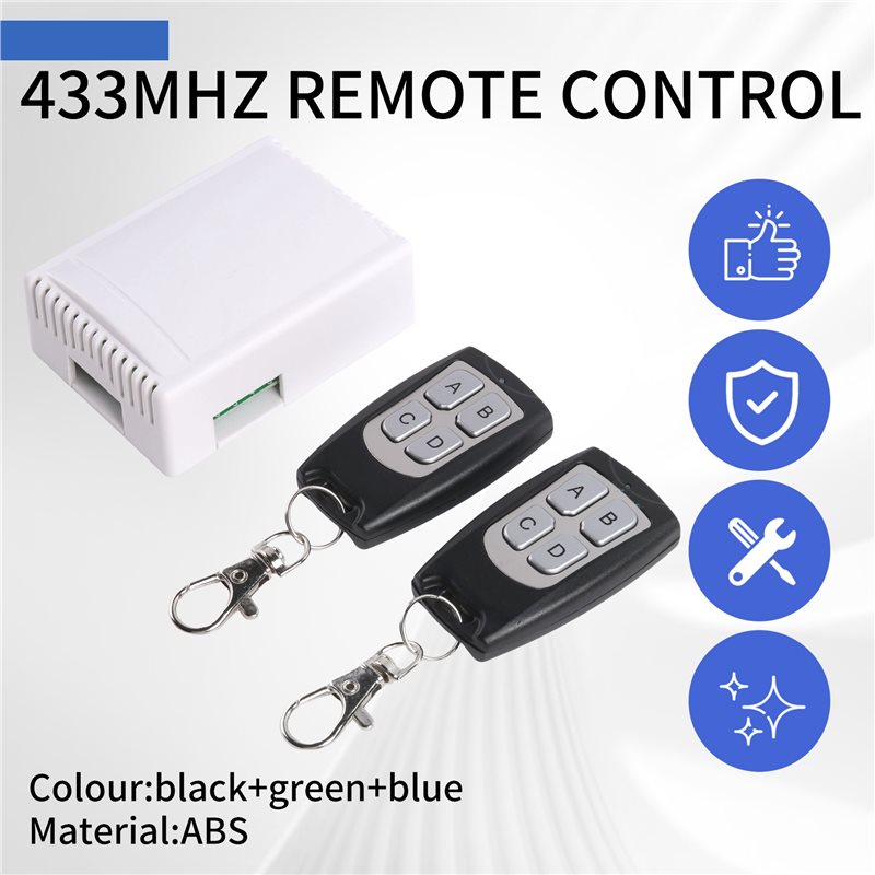 وحدة استقبال ريلاي لاسلكية متع - مراجعة 433Mhz Receiver Module وسعره